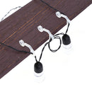 100pcs Christmas Light Clip String Light Waterproof Christmas Hook (White)