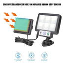 LED Split Solar Wall Light Waterproof Motion Sensor Lamp Street Light (D)