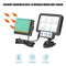 LED Split Solar Wall Light Waterproof Motion Sensor Lamp Street Light (D)