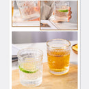 Single Layer Nordic Drinkware Clear Glass Cup Drinking Cup Sunflower Glass Cup
