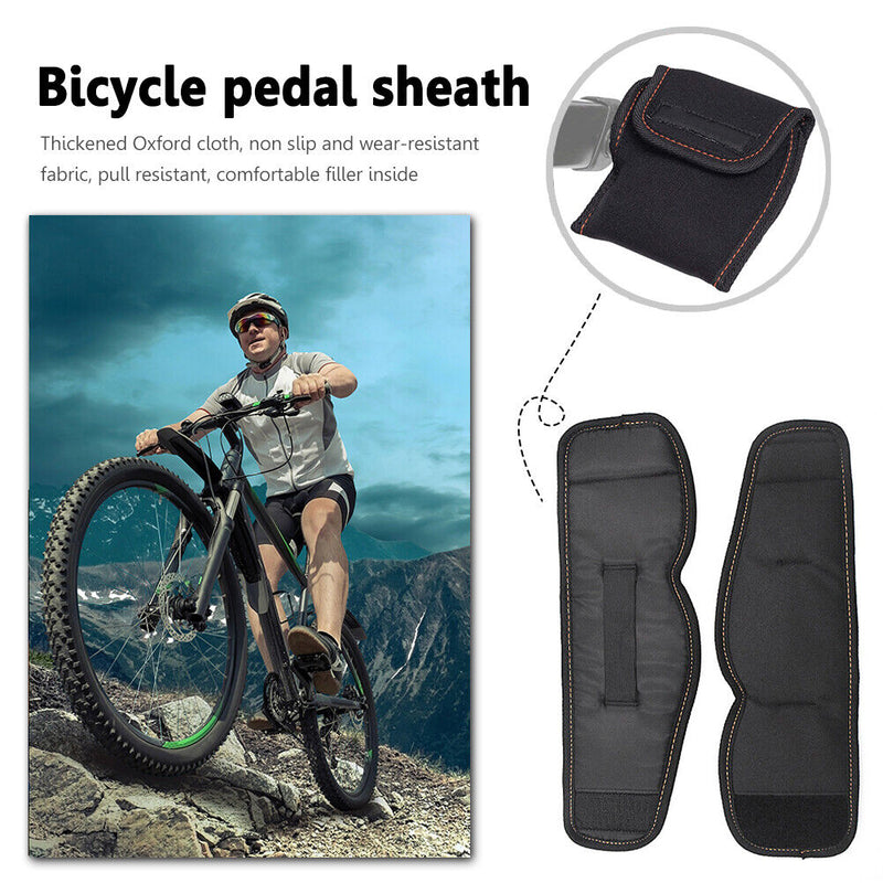 1 Pair Bicycle Pedal Protective Covers Anti-Slip Mountain Bike Pedal Case Newly