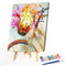 Bicycle Basketball Flower Frameless Oil Paint By Numbers Hand Painted Picture Kit