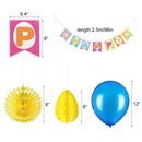Flag Paper Banner Party Supplies Happy Easter Easter Decor Banner Easter Flag
