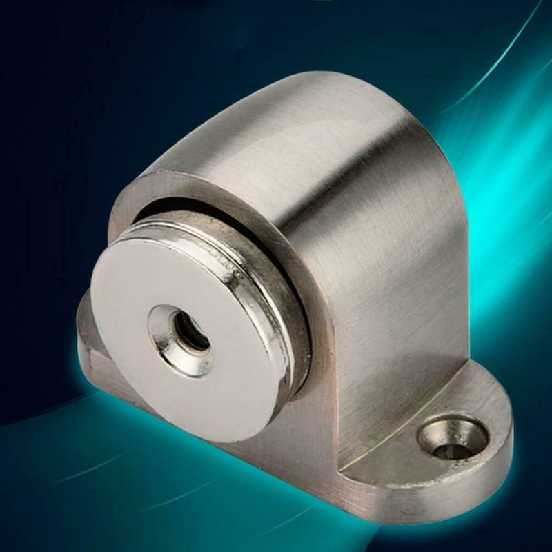 Magnetic Door Holder Stopper Doorstop Wall Floor Safety Catch Mounted 2019 F4O4