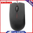 Desktop Laptop PC 3 Button USB Wired Ergonomics Optical Mouse for Office Home