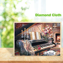 5D DIY Full Drill Diamond Painting Piano Embroidery Cross Stitch Kit Needlewo