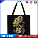 Halloween Printed Shoulder Shopping Bag Casual Large Tote Handbag (40*40cm)