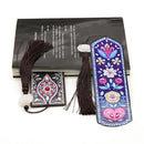 5D DIY Flower and Heart Bookmark Special Shaped Diamond Painting Bookmarks Newly