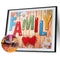 DIY Part Special Shape Diamond Painting Kit 5D Text and flower Drawing Newly