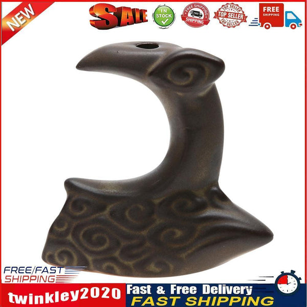 Incense Burner Ceramic Backflow Incense Cone Tower Decor (Chasing Moon) Newly