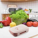 Drawer Type Egg Storage Box Home Refrigerator Fresh Keeping Holder (Pink) Newly