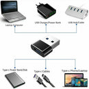Connector Cable Data Charger Converter USB Male To Type C Female OTG Adapter