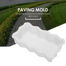 DIY Paving Mould Wave Border Reusable Garden Path Concrete Stone Road Molds