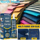 FABRIC GLUE EXTRA STRONG TEXTILE HEMMING ADHESIVE BONDS CLOTH SEW SEWING F6E9