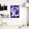 DIY Digital Oil Painting By Numbers Lion Acrylic Color Drawing Canvas Wall Ar