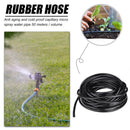10m Rubber Hose Garden Lawn Watering Irrigation Hose Micro-Spray Water Pipe