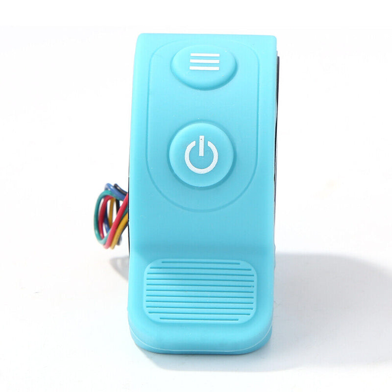 Electric Scooter Accelerator for HX X7 E-Bicycle Speed Controller (Blue) Newly