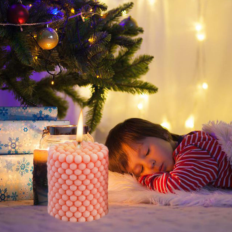 Silicone Mold - DIY Scented Soap Candle Mould - Cylinder (B Short LZ-204) Newly