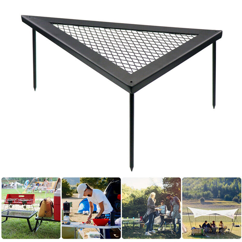Outdoor Barbecue Iron Net Table Camping Home Kitchen Cooking BBQ Grill Racks
