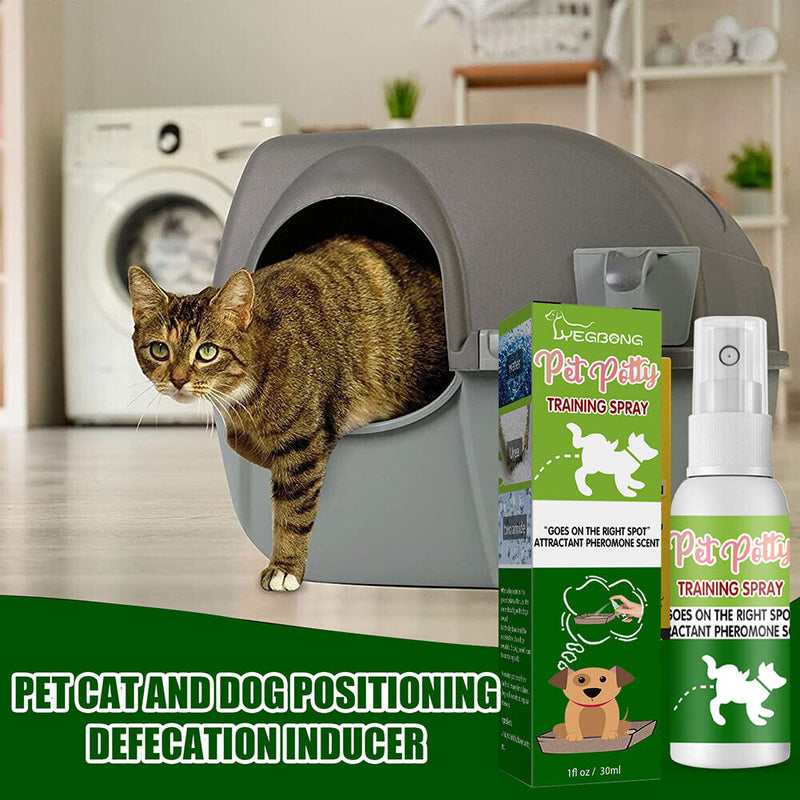 30ml Pet Defecation Training Spray Dog Urine Defecation Inducer Product for Home