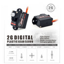 High Torque 2g High Speed Plastic Gear Digital Servo Kits for RC Aircraft M