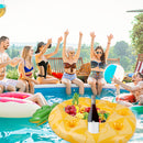 Drink Holder - Floating Bar Tray Inflatable Beer Cup Holders (Pineapple) Newly