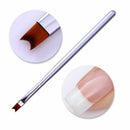 Nail Art Pen Acrylic French Half Moon Shape Drawing French Tips Nail Art Brush