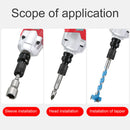 1/2 inch Square to 1/4 inch Hex Ratchet Socket Wrench Spanner Converter Newly
