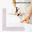 5pcs L Shape Garment Cutting Acrylic Quilting Ruler Tailor Ruler