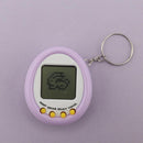 Electronic Digital Pet Game Console Nostalgic Virtual E-pet Toys (Purple)