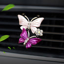 Car Clip Air Vent Outlet Perfume Auto Flavor Scent Decor Freshener (Pink)