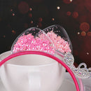 Girls Cartoon Hair Band Cat Ear Head Band Transparent Hair Accessories Crown
