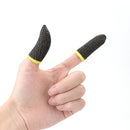 2x Breathable Game Controller Finger Cover Sweat Proof Thumb Sleeve (D) Newly