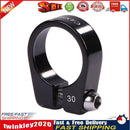 1pc MTB Cycling Seat Tube Clip Bike Release Seatpost Clamp (30mm Black) Newly