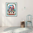 5D DIY Partial Special Shaped Drill Diamond Painting Gnome Pattern Decor 30x4