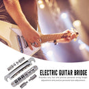 Roller Saddle Guitar Bridge for LP 6 String Locking Screw Bolt Electric Guitars