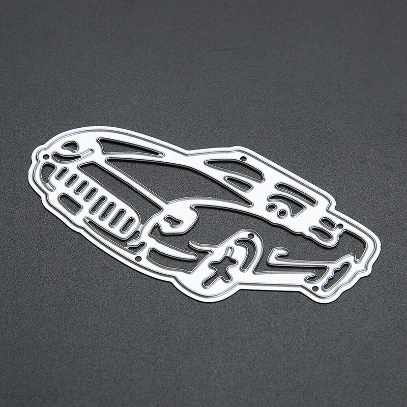 DIY Car-shaped Cutting Dies Stencil Scrapbooking Embossing Template Craft Newly