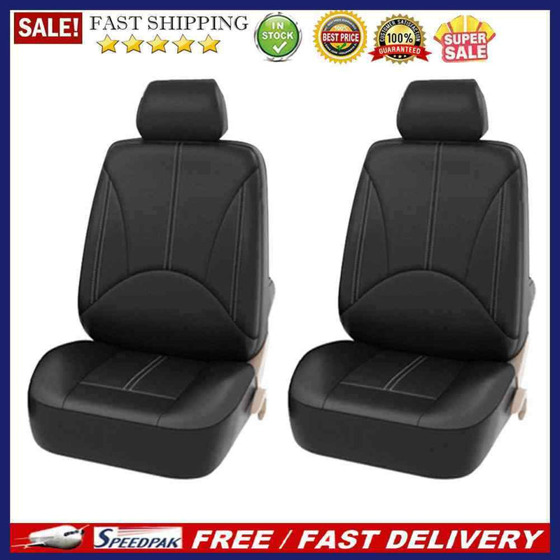 Universal PU Leather Car Seat Cover Set Seat Protector Auto Styling Accessories