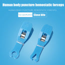Blue Sterilized Piercing Clamps Body Piercing Forceps Clamp Piercing Tools Ki
