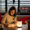 LED Colorful Touch Control Night Light Dimmable USB Rechargeable RGB Table Lamp