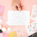 Silicone Seal Love Dog Happy Birthday Paper Cut Dies Clear Scrapbooking Ste