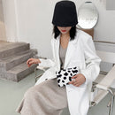 Fashion Cow Zebra Pattern Plush Purses Card Holder Wallet Women Clutches Handbag