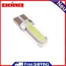 2/4/6W5W T10 168 3W LED Car White Shows Wide Lightweight Silicone License Parking Plate