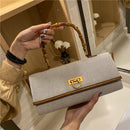 Bamboo Handles for Purses and Bags, U Shape Handbag Handle for DIY Bag Maki