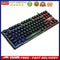 K87 LED Breathing Backlit 87 Keys Mechanical Feeling Gaming USB Wired Keyboard