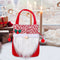 #A Christmas Gift Bag Portable Reusable Xmas Bag for Party Sweets Cookies Mini T