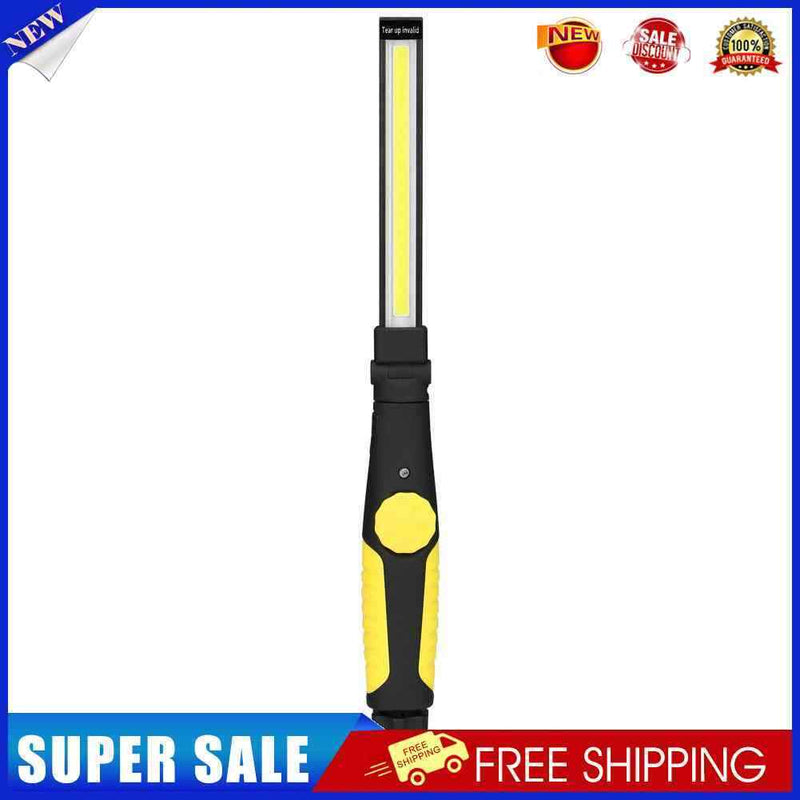 COB LED Torch Waterproof Inspection Light for Car Repair Workshop (Yellow)