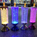 LED Christmas Candle Rechargeable Color Change Waterproof No Candlewax
