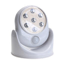 7 LED Light 360° Rotation Motion Sensor Night Lamp Detect Hallway Wall Night NAC