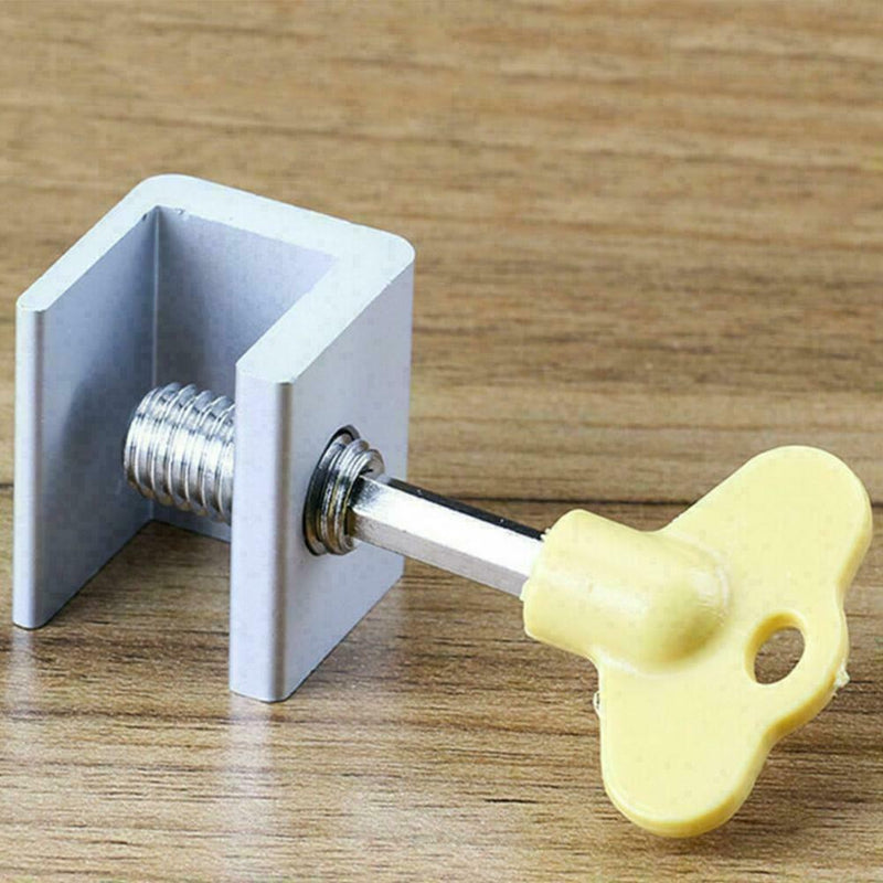 Aluminum Safety Locks Window For Home Adjustable Slide Stopper Door Goo J0S8